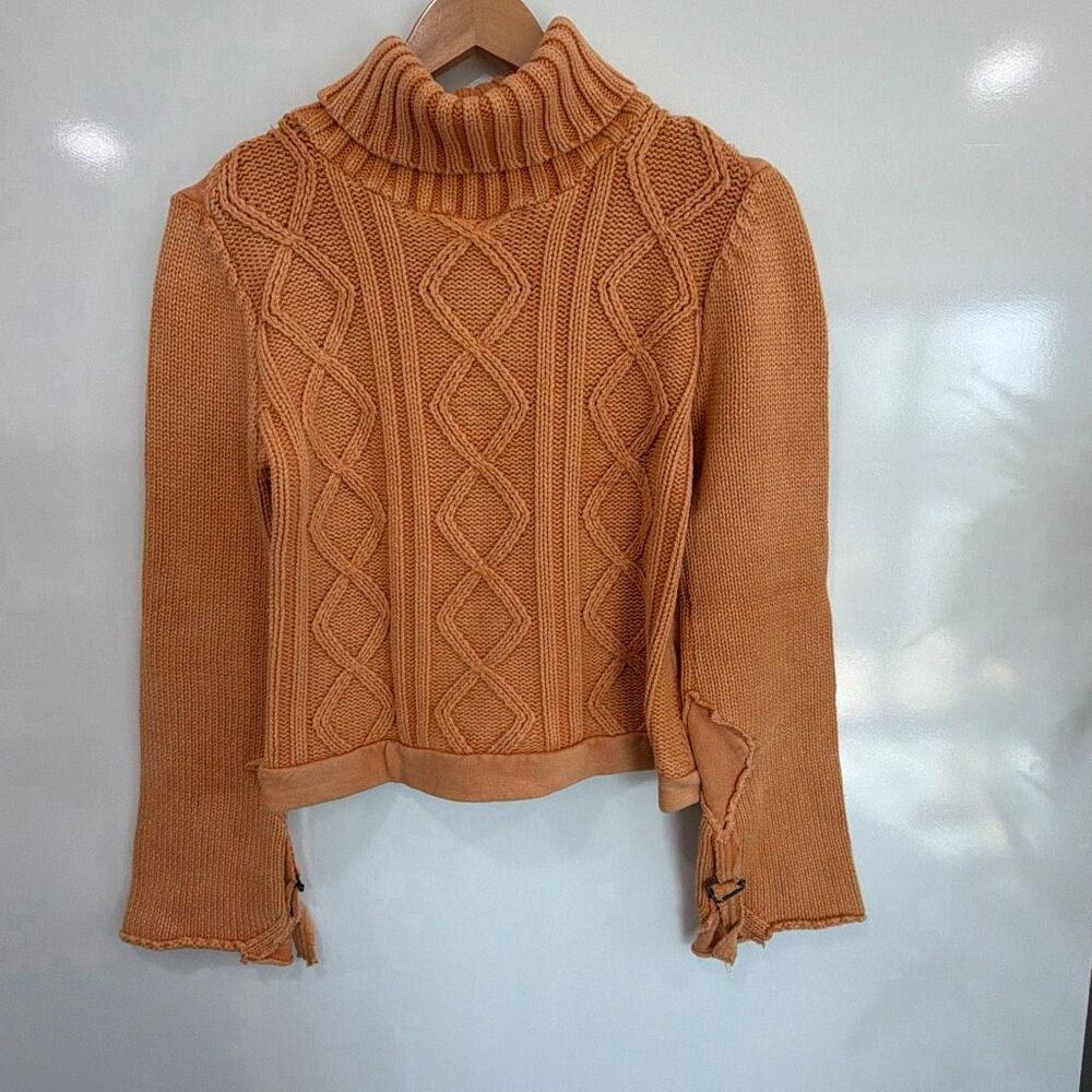 Vintage DEX Cable Knit Cropped Sweater